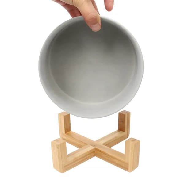 SKÅL TIL HUNDE OG KATTE KERAMISK BAMBU 1,8l 1800ml