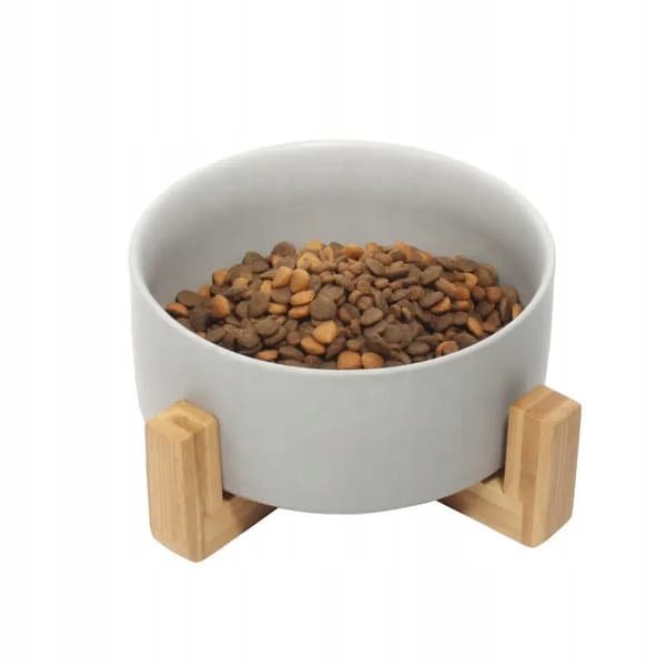 SKÅL TIL HUNDE OG KATTE KERAMISK BAMBU 1,8l 1800ml