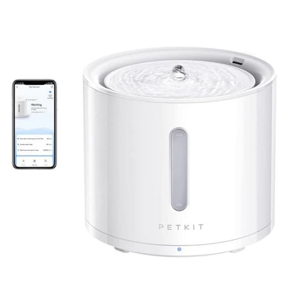 Petkit EVERSWEET Solo 2.0 ansluten vattenfontän för djur - Petkit White