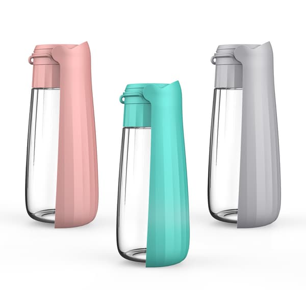 INF Kannettava lemmikin juomapullo - 550ML Sininen