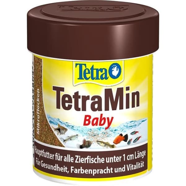 Komplett foder - TETRA - TetraMin Baby - 66ml - Rik på protein - Stek mindre än 1 cm
