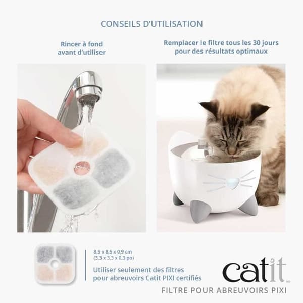 CATIT 3 PIXI Vattenfontänfilter