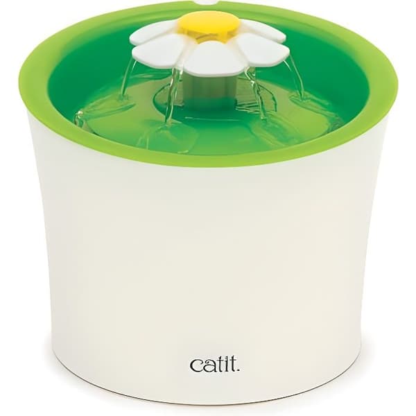 Catit Senses 2.0 Cat Flower Fountain - 3L Drinker med Triple Action Filter