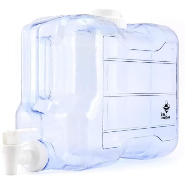 Vattendispenser - Bar Amigos - 5,5L - Plast PETG - Bärbar - Läckagefri