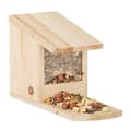 Miniatyrbild 1 av 6: Relaxdays Wooden Squirrel Feeder HxBxD: 17,5 x 12 x 25 cm Heavy Duty Solid, Green