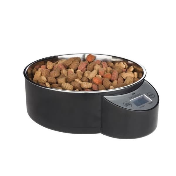 INTELLIGENT PET BOWL XL Skål med integrerad våg för hundar och katter svart