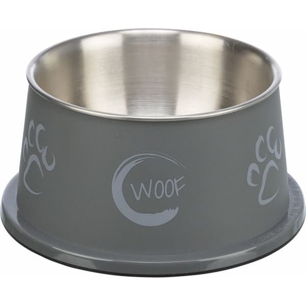 Hundskål - TRIXIE - Ø19cm - Rostfritt stål - Halkfri - 0,9L
