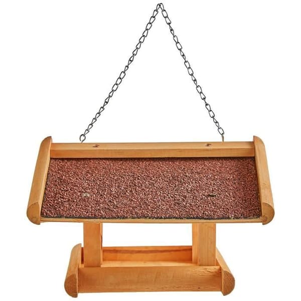 Fågelmatare - KERBL - Stubbs - Kvalitets trä - 29x28x18cm - Vattentät