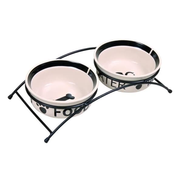 TRIXIE Eat on Feet Dog Bowl Set