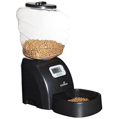 EYENIMAL NGDISCRO003 - KVM-OMVÄNDARE - Automatisk Pet Feeder för hund- och kattsnacks