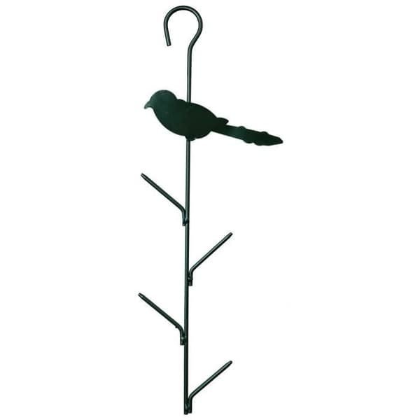 Fettbollsmatare för fåglar - TRIXIE - 9 × 40 cm - Grön - Plast