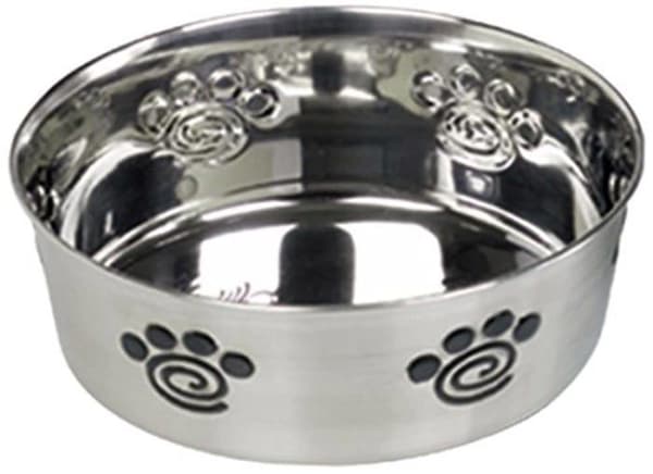 Nobby - 10NOBBY83 - Heavy Spiral Non-Slip Rostfri Hundskål 16,5 cm