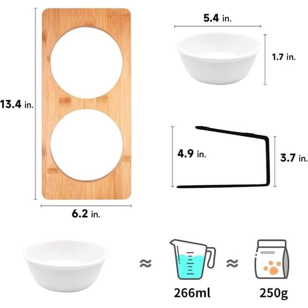 Gamelle - FUKUMARU - Keramik - Stöd i Bambu - Antiglids - Lutad 15°