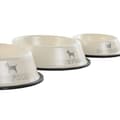 Miniatyrbild 2 av 4: Hundmatare Home ESPRIT Beige Gummi Metall 200 ml 600 ml 700 ml 1 L 29 X 29 X 6,5 cm