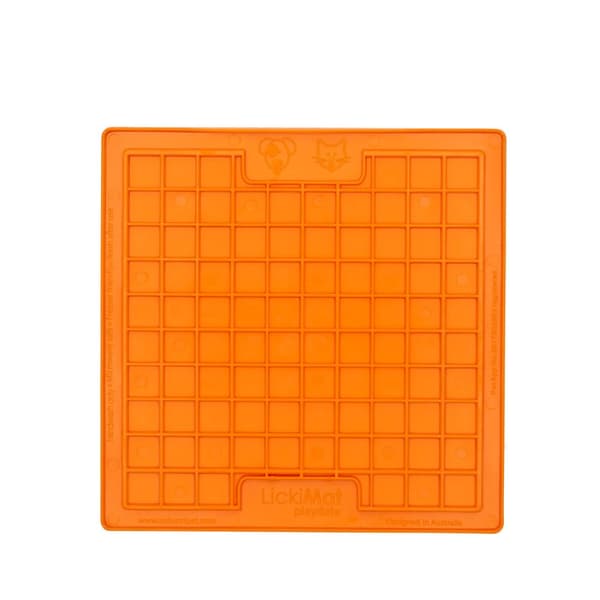 Hundmatare Lickimat TPR Orange