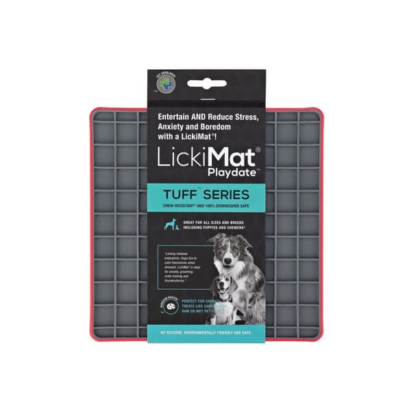 Hundmatare Lickimat polypropen TPR Röd