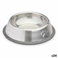 Miniatyrbild 1 av 3: Hundmatare Mascow 312 Grå Silvrig Gummi Metall 15 x 4 x 15 cm (24 antal)