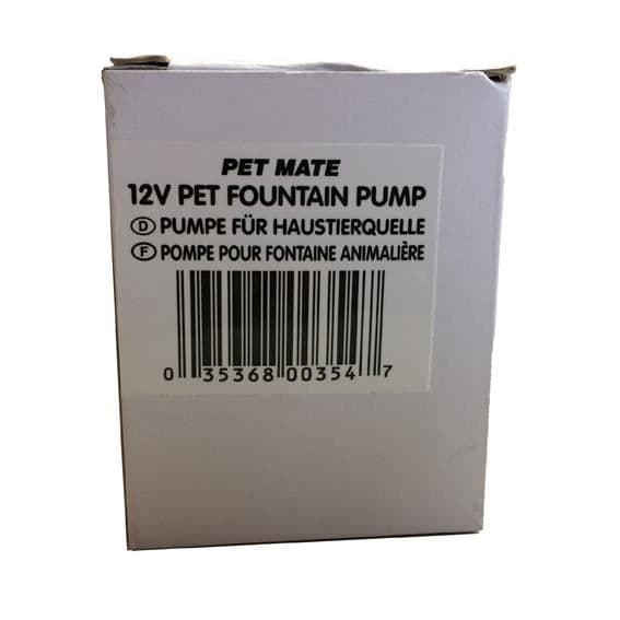 Ersättningspump - CAT MATE - Modell 33501 - AC 12V - 50 Hz - IPX8