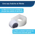 Miniatyrbild 6 av 6: PetSafe - Fontaine Drinkwell 7,5 liter för Stora Raser av Hundar/Flertalet Husdjur, Lätt att Rengöra och