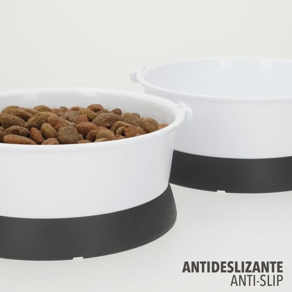Hopvikbar matskål för Husdjur Curver Plast 19 x 8 x 18 cm (6 antal)