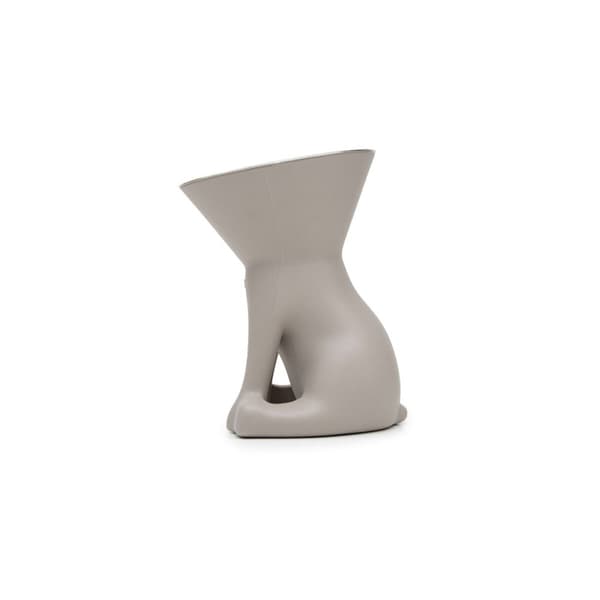 Hund Feeder United Pets Up Elisabeth Grå Rustfrit stål Polyetylen 1 L