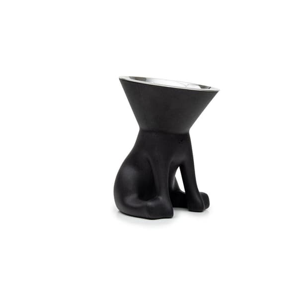Hundemater United Pets Up Elisabeth Svart Rustfritt stål Polyetylen 1 L