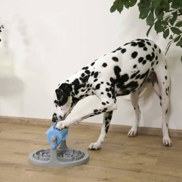 Kerbl blå och grå hund Snack Activity Roll
