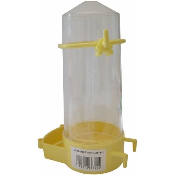 Vattenfontän för fåglar - AIME - Transparent - Fästsystem