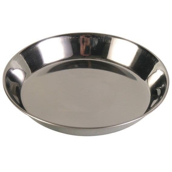 Inoxskål - TRIXIE - Modell för katter - 0,2 liter - Diameter 13 cm - Inomhusbruk
