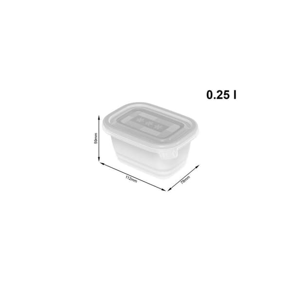 Kat Feeder Rotho Gennemsigtig (6 enheder)
