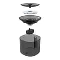 Miniatyrbillede 3 af 6: Kat Feeder Sponge Sort Plastik