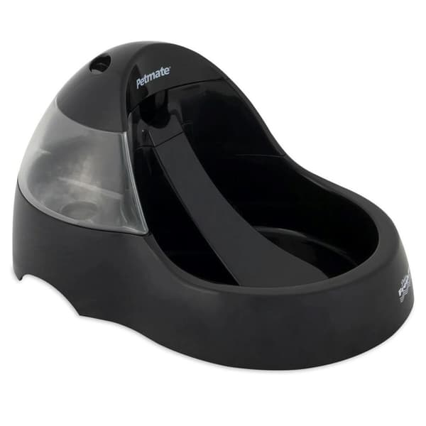 Fontän för husdjur Pet Mate Deluxe Fresh Flow Black Svart Plast 3 L