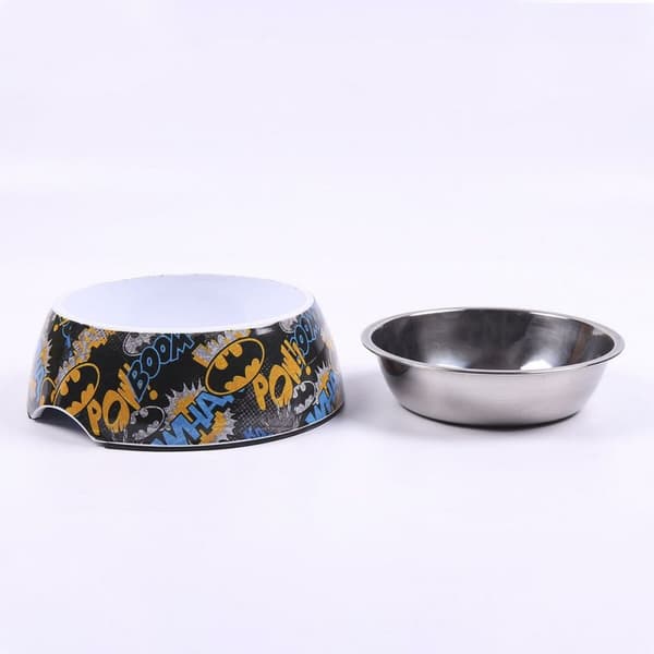 Hundmatare Batman Melamin 410 ml Metall Multicolour