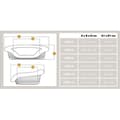 Miniatyrbild 2 av 6: Korg - FERPLAST - SOFFA 6 - Modern design - Mönstrad kudde - Halkfri