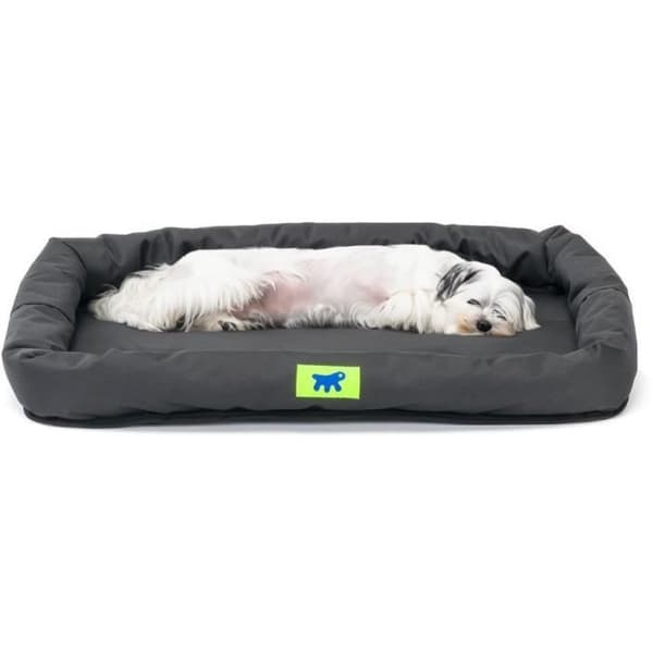 Hundmadrass - FERPLAST - TENDER TECH - 61 x 46 x 5 cm - Svart - Avtagbart överdrag