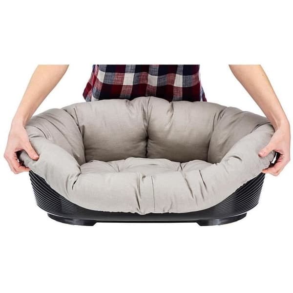 Korg - FERPLAST - SOFFA 4 - Med mönstrad kudde 1