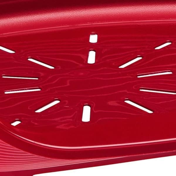 Korg - FERPLAST - SIESTA DELUXE 4 - Bordeaux - Oval - Invändig - Halkfri