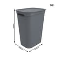 Miniatyrbillede 2 af 4: Kat Feeder Rotho 1023508853 Antracit Plastik