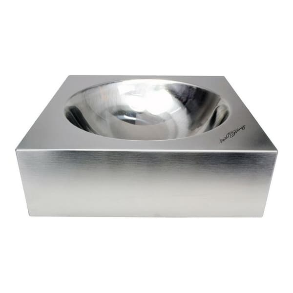 Hundmatare Red Dingo Reddingo Rostfritt stål Silvrig 330 ml (16 x 16 x 5 cm)