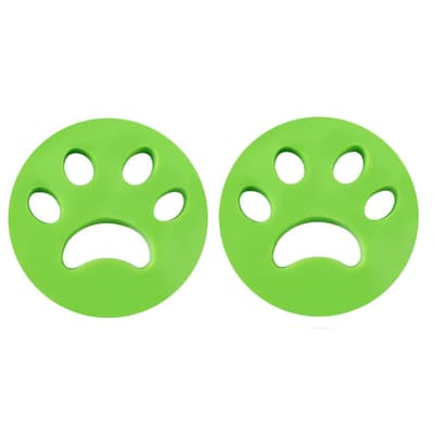 Vaatteiden turkinpoistoaine - poistaa koiran/kissan karvat 2 kpl Vihreä