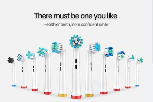 12 kpl hammasharjapäitä - Yhteensopiva mm. Oral-B:n kanssa