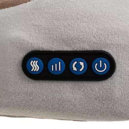 Varmende nakkepude med massage - Opvarmer og masserer nakken
