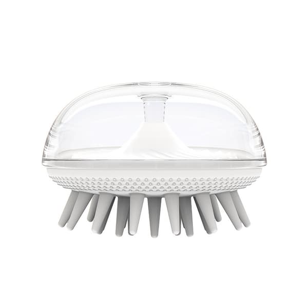 INF Husdjursbadskrubberborste med schampodispenser
