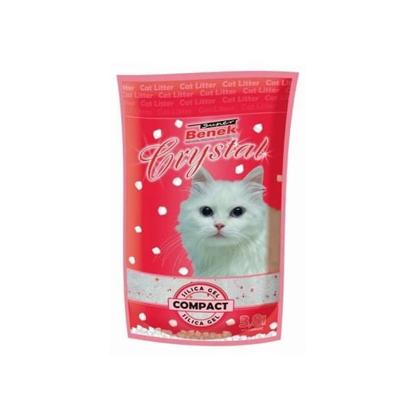Kattsand Super Benek Crystal Compact 3,8 L Kattsand Super Benek Crystal Compact 3,8 L