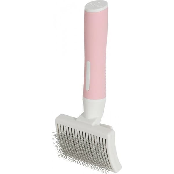 Borste Zolux 550004 Katt Indragbar Multicolour Rosa Stål Plast