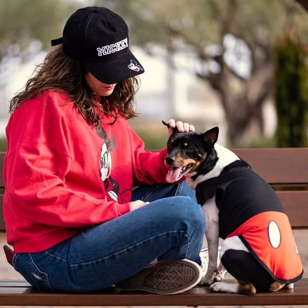 Hund T-shirt Mickey Mouse - S
