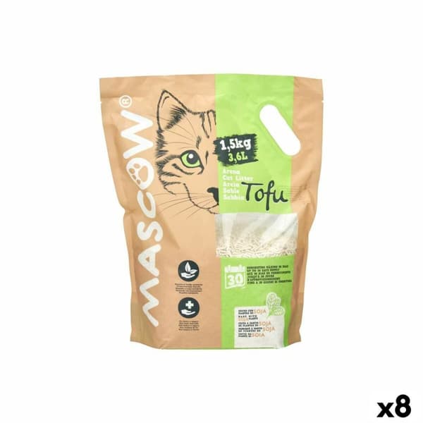 Kissanhiekka 1,5 Kg Soija Valkoinen (8 osaa)