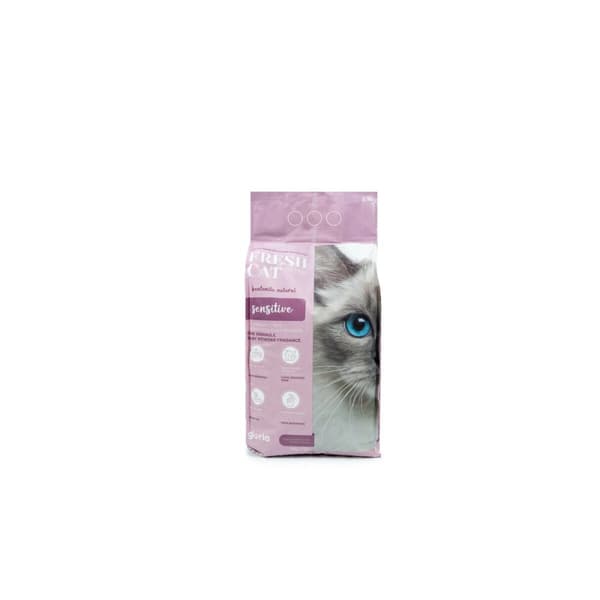 Kissanhiekka Gloria Premium Sensitive 10 kg 2 osaa