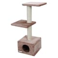 Miniatyrbillede 1 af 2: Kradsebrætter til katte Kerbl Venus Sweet Sort Træ 30 x 30 x 85 cm