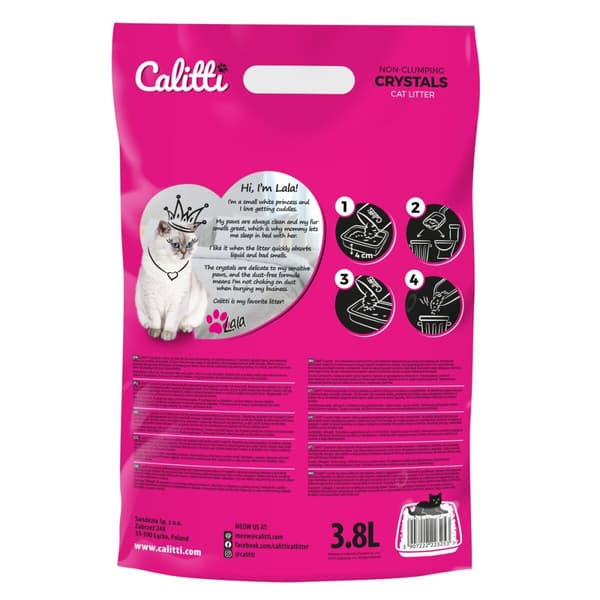 Kattegrus Calitti Crystal 3,8 L
